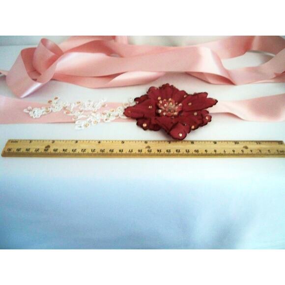 Rhinestone Bridal Belt Assort Crystal Wedding Dress Belt Bridesmaid Sash Belt... main image 2